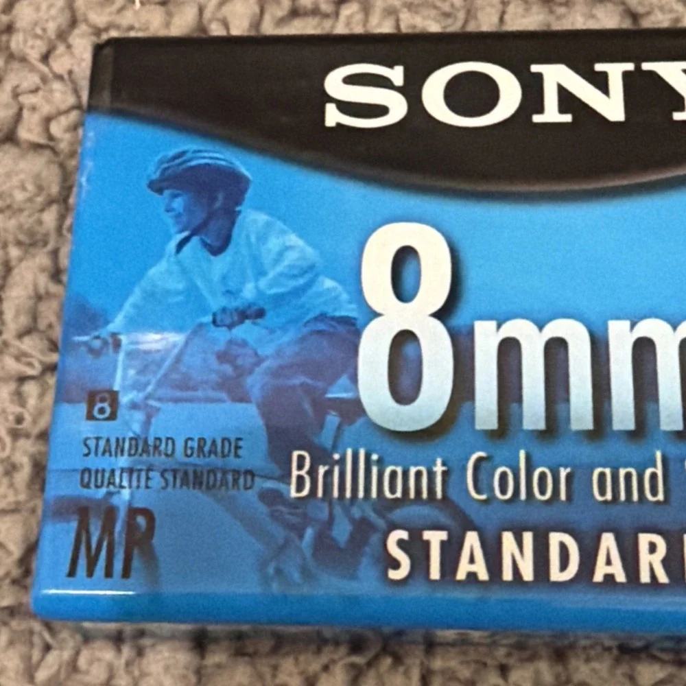 SEALED Sony 8mm Video Camcorder Cassette Tape 120 Minute MP Standard
